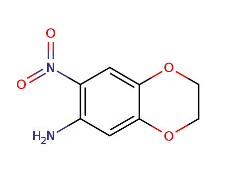 1,4-Benzodioxin-6-amine,2,3-dihydro-7-nitro-