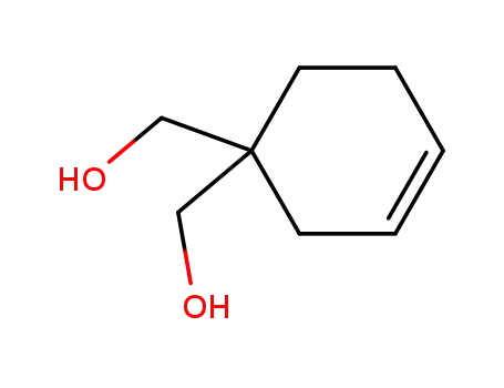 Molecular Structure of 2160-94-3 (3-Cyclohexene-1,1-dimethanol)