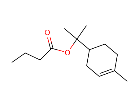 Butanoic acid,1-methyl-1-(4-methyl-3-cyclohexen-1-yl)ethyl ester