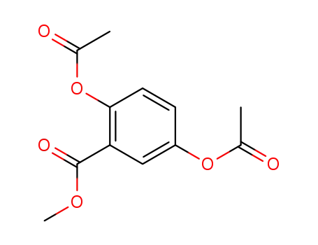 Benzoic acid, 2,5-bis(acetyloxy)-, methyl ester