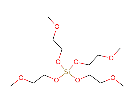 Molecular Structure of 2157-45-1 (TETRAKIS(2-METHOXYETHOXY)SILANE)