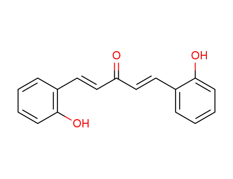Molecular Structure of 2150-52-9 (1,5-bis(2-hydroxyphenyl)penta-1,4-dien-3-one)