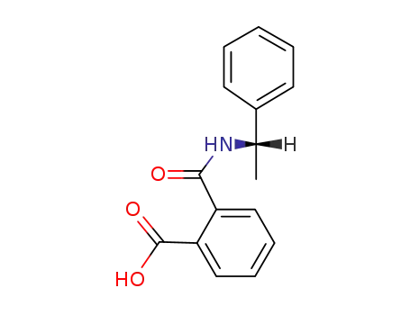 Molecular Structure of 21752-36-3 ((S)-(-)-N-(1-PHENYLETHYL)PHTHALAMIC ACID)