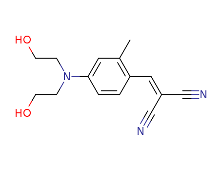 Propanedinitrile,2-[[4-[bis(2-hydroxyethyl)amino]-2-methylphenyl]methylene]-