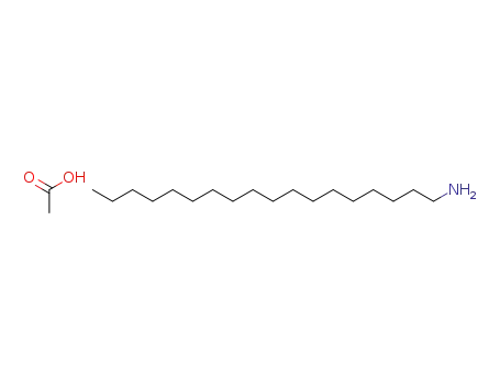 Molecular Structure of 2190-04-7 (STEARYLAMINE ACETATE)