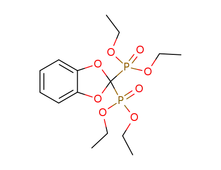 Molecular Structure of 16259-89-5 (2,2-bis(diethylphosphono)-1,3-benzodioxole)