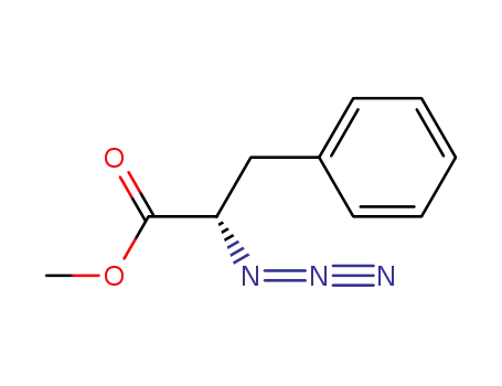 Molecular Structure of 116911-32-1 ((S)-2-azido-3-phenylpropionic acid methyl ester)