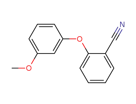 Molecular Structure of 135199-38-1 (2-(3-methoxyphenoxy)benzonitrile)