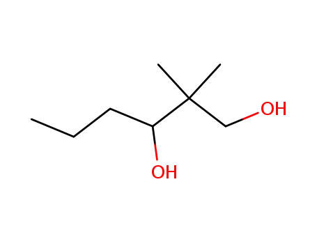 Molecular Structure of 22006-96-8 (2,2-dimethylhexane-1,3-diol)