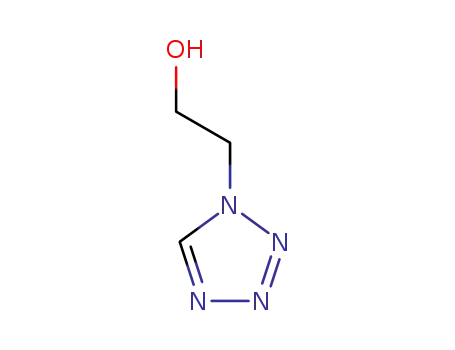 Molecular Structure of 15284-25-0 (1H-Tetrazole-1-ethanol)