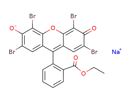Benzoic acid, 2-(2,4,5,7-tetrabromo-6-hydroxy-3-oxo-3H-xanthen-9-yl)-, ethyl ester, sodium salt
