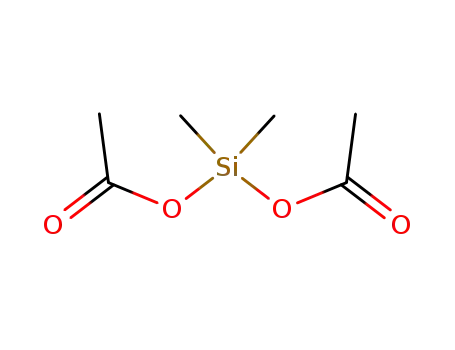 Molecular Structure of 2182-66-3 (Diacetoxydimethylsilane)