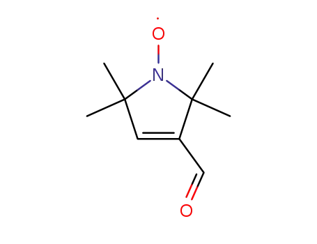 Molecular Structure of 71051-83-7 ((1-OXYL-2,2,5,5-TETRAMETHYL-3-PYRROLINE)FORMALDEHYDE)