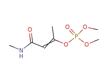 Phosphoric acid,dimethyl 1-methyl-3-(methylamino)-3-oxo-1-propen-1-yl ester