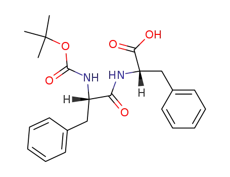 Molecular Structure of 13122-90-2 (Boc-Phe-Phe-OH)