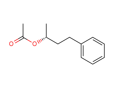 Molecular Structure of 129098-41-5 (Benzenepropanol, a-methyl-, acetate, (R)-)