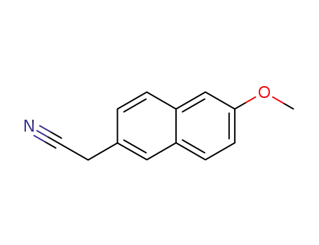 Molecular Structure of 71056-96-7 (2-(6-Methoxy-2-naphthyl)acetonitrile)