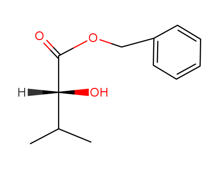 Butanoic acid, 2-hydroxy-3-methyl-, phenylmethyl ester, (R)-