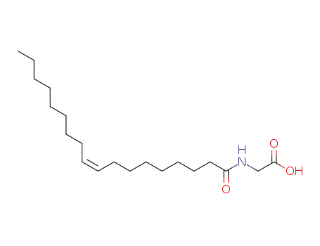 Molecular Structure of 2601-90-3 (N-OLEOYLGLYCINE)