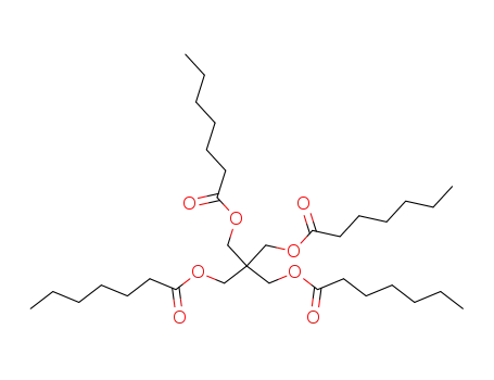 Molecular Structure of 25811-35-2 (2,2-bis[[(1-oxoheptyl)oxy]methyl]propane-1,3-diyl bisheptanoate)