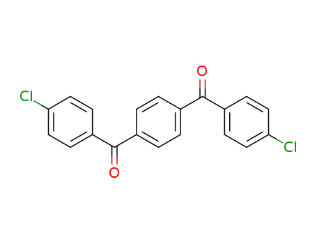 Molecular Structure of 22198-42-1 (1,4-bis(4-chlorobenzoyl)benzene)