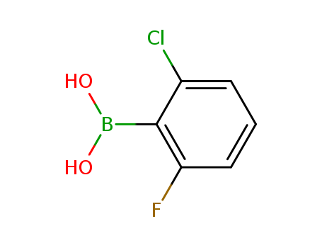 2-Chloro-6-fluorophenylboronic acid cas no. 313545-32-3 98%