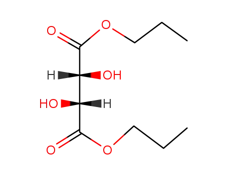 Molecular Structure of 2217-14-3 (dipropyl tartrate)
