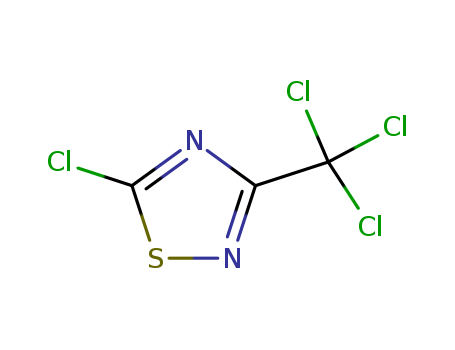 1,2,4-Thiadiazole,5-chloro-3-(trichloromethyl)-(5848-93-1)