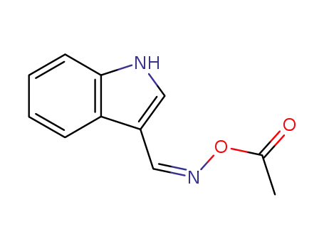 1H-Indole-3-carboxaldehyde, O-acetyloxime