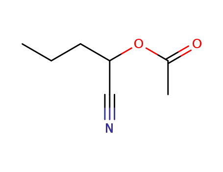 Molecular Structure of 2983-06-4 (2-acetoxybutanenitrile)