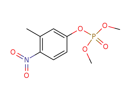 Molecular Structure of 2255-17-6 (FENITROTHION-O-ANALOG)
