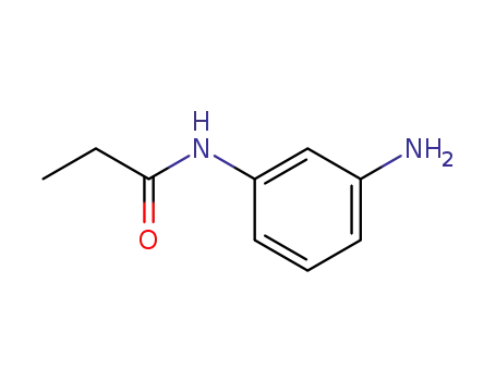 Molecular Structure of 22987-10-6 (Propanamide,N-(3-aminophenyl)-)