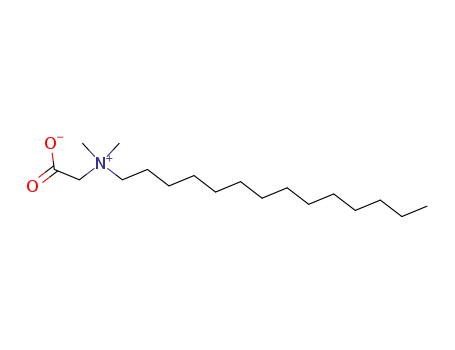 Molecular Structure of 2601-33-4 (N-TETRADECYL-N,N-DIMETHYLGLYCINE)
