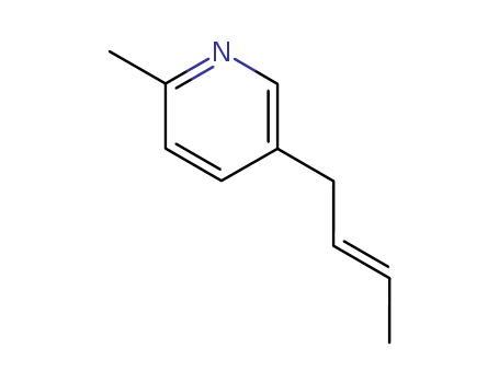 Pyridine,5-(2-butenyl)-2-methyl-, (E)- (9CI)