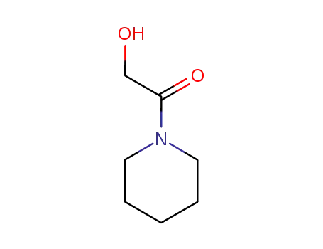 Molecular Structure of 51068-75-8 (2-OXO-2-PIPERIDIN-1-YLETHANOL)