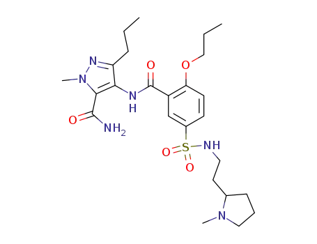 1-Methyl-4-[[5-[[[2-(1-Methyl-2-pyrrolidinyl)ethyl]aMino]sulfonyl]-2-propoxybenzoyl]aMino]-3-propyl-1H-pyrazole-5-carboxaMide