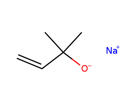 Molecular Structure of 79238-55-4 (2-methyl-3-butene-2-ol, sodium salt)