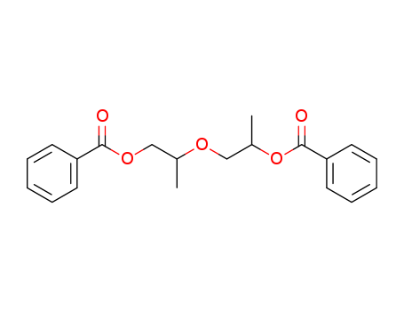 27138-31-4,Oxydipropyl dibenzoate,Dipropyleneglycol, dibenzoate (6CI,7CI,8CI);Benzoflex 9-88;Benzoflex 9-88SG;Benzoflex9-98;Benzoflex 9088;Finsolv PG 22;K-Flex DP;Oxybispropanol dibenzoate;PN6120;PPG 2 dibenzoate;Dipropylene glycol dibenzoate;