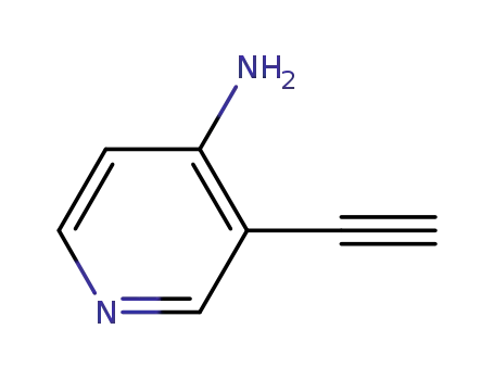 Molecular Structure of 1239605-12-9 (3-ethynyl-4-pyridinamine)