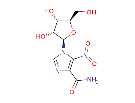 5-nitro-1-β-<i>D</i>-ribofuranosyl-1<i>H</i>-imidazole-4-carboxylic acid amide