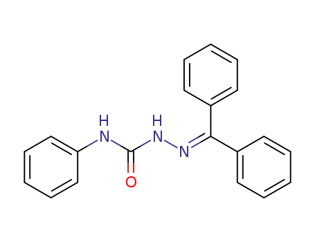 Molecular Structure of 3043-79-6 (Hydrazinecarboxamide, 2-(diphenylmethylene)-N-phenyl-)