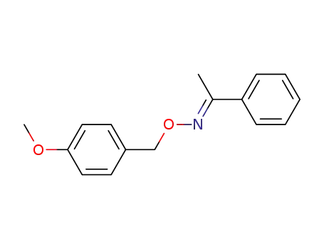 Molecular Structure of 937371-86-3 ((E)-acetophenone O-(4-methoxybenzyl) oxime)