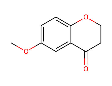 Molecular Structure of 5802-17-5 (6-Methoxy-4-chromanone)