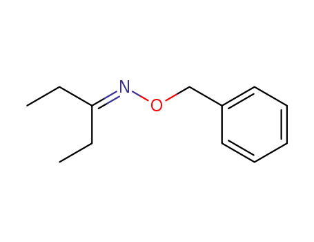 Molecular Structure of 18630-84-7 (pentan-3-one O-benzyloxime)