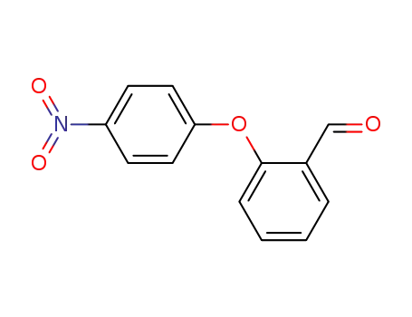 Molecular Structure of 62256-41-1 (Benzaldehyde, 2-(4-nitrophenoxy)-)