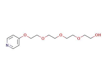 Molecular Structure of 872085-62-6 (2-(2-{2-[2-(pyridin-4-yloxy)-ethoxy]-ethoxy}-ethoxy)-ethanol)