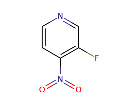 Molecular Structure of 13505-01-6 (3-Fluoro-4-nitropyridine)