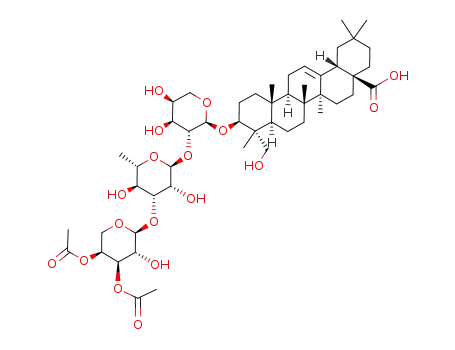Molecular Structure of 87733-79-7 (Mukurozisaponin G)