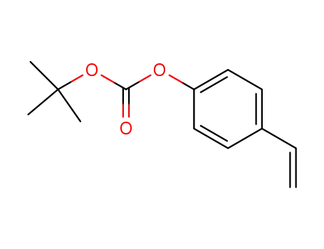 Molecular Structure of 87188-51-0 (TERT-BUTYL 4-VINYLPHENYL CARBONATE)