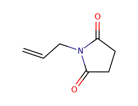Molecular Structure of 2555-14-8 (1-(prop-2-en-1-yl)pyrrolidine-2,5-dione)